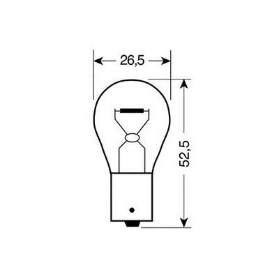 ΛΑΜΠΑΚΙΑ ΣΕΤ 10ΤΕΜ ΜΟΝΟΠΟΛΙΚΟ 12V/P21W