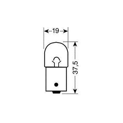 ΛΑΜΠΕΣ ΦΟΥΝΤΟΥΚΑΚΙ 12V/R5W 10 ΤΕΜ.