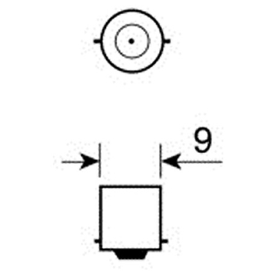 ΛΑΜΠΑΚΙΑ ΜΙΝΙΟΝ 12V T4W BA9s ΚΟΚΚΙΝΑ