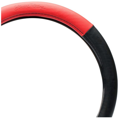 ΚΑΛΥΜΜΑ ΤΙΜΟΝΙΟΥ TROPHY 1 37-39 cm (ΜΑΥΡΟ/ΚΟΚΚΙΝΟ ΔΕΡΜΑΤΙΝΗ)