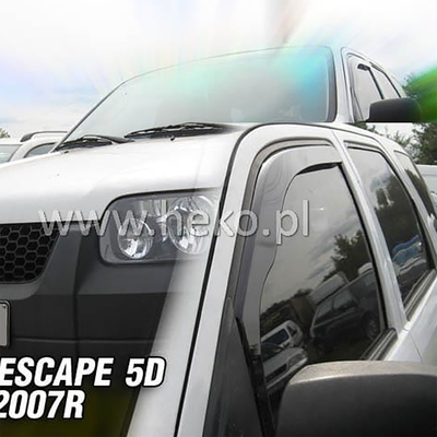 FORD ESCAPE / MAVERICK XLT / MAZDA TRIBUTE 5D 2000>2007 ΖΕΥΓΑΡΙ ΑΝΕΜΟΘΡΑΥΣΤΕΣ ΑΠΟ ΕΥΚΑΜΠΤΟ ΦΙΜΕ ΠΛΑΣΤΙΚΟ HEKO - 2 ΤΕΜ.