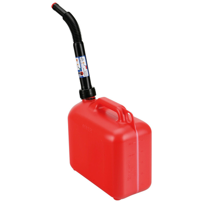 ΜΠΕΤΟΝΙ ΠΛΑΣΤΙΚΟ ΓΙΑ ΜΕΤΑΦΟΡΑ ΚΑΥΣΙΜΟΥ ΜΕ ΕΥΚΑΜΠΤΟ ΜΑΚΡΥ ΣΤΟΜΙΟ ΑΣΦΑΛΕΙΑΣ ΚΟΚΚΙΝΟ JERRY CAN 5lt LAMPA  - 1 TEM.
