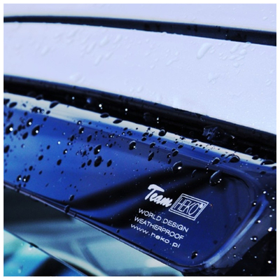 MERCEDES X-KLAS W470 4D 2017+ ΣΕΤ ΑΝΕΜΟΘΡΑΥΣΤΕΣ ΑΥΤΟΚΙΝΗΤΟΥ ΑΠΟ ΕΥΚΑΜΠΤΟ ΦΙΜΕ ΠΛΑΣΤΙΚΟ HEKO - 4 ΤΕΜ.