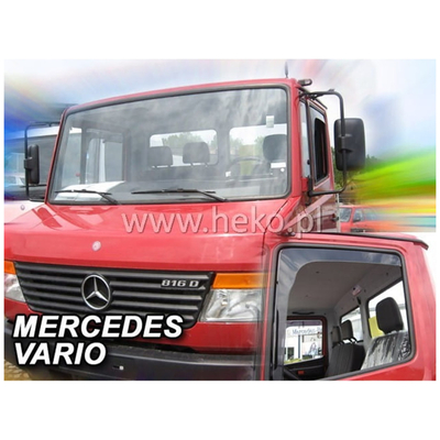 MERCEDES VARIO W670 2D / 814 ΖΕΥΓΑΡΙ ΑΝΕΜΟΘΡΑΥΣΤΕΣ VAN ΑΠΟ ΕΥΚΑΜΠΤΟ ΦΙΜΕ ΠΛΑΣΤΙΚΟ HEKO - 2 ΤΕΜ.