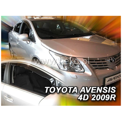 TOYOTA AVENSIS 4D/5D 2009+ ΖΕΥΓΑΡΙ ΑΝΕΜΟΘΡΑΥΣΤΕΣ ΑΠΟ ΕΥΚΑΜΠΤΟ ΦΙΜΕ ΠΛΑΣΤΙΚΟ HEKO - 2 ΤΕΜ.