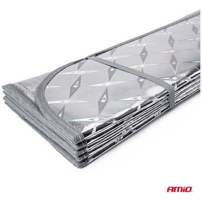 ΗΛΙΟΠΡΟΣΤΑΣΙΑ ΕΣΩΤΕΡΙΚΗ ΠΑΡΜΠΡΙΖ 150x80cm LASER ΑΜΙΟ - 1 ΤΕΜ.