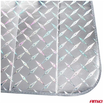 ΗΛΙΟΠΡΟΣΤΑΣΙΑ ΕΣΩΤΕΡΙΚΗ ΠΑΡΜΠΡΙΖ 150x80cm LASER ΑΜΙΟ - 1 ΤΕΜ.