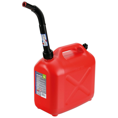 ΜΠΕΤΟΝΙ ΠΛΑΣΤΙΚΟ ΓΙΑ ΜΕΤΑΦΟΡΑ ΚΑΥΣΙΜΟΥ ΜΕ ΕΥΚΑΜΠΤΟ ΜΑΚΡΥ ΣΤΟΜΙΟ ΑΣΦΑΛΕΙΑΣ ΚΟΚΚΙΝΟ JERRY CAN 10lt LAMPA  - 1 TEM.