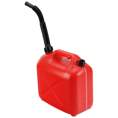 ΜΠΕΤΟΝΙ ΠΛΑΣΤΙΚΟ ΓΙΑ ΜΕΤΑΦΟΡΑ ΚΑΥΣΙΜΟΥ ΜΕ ΕΥΚΑΜΠΤΟ ΜΑΚΡΥ ΣΤΟΜΙΟ ΑΣΦΑΛΕΙΑΣ ΚΟΚΚΙΝΟ JERRY CAN 10lt LAMPA  - 1 TEM.