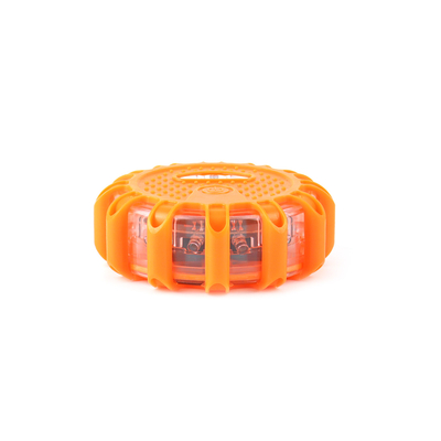 ΦΩΣ ΠΡΟΕΙΔΟΠΟΙΗΤΙΚΟ ΣΤΡΟΓΓΥΛΟ LED ΜΠΑΤΑΡΙΑΣ 12SMD+3SMD ΜΕ ΦΑΚΟ