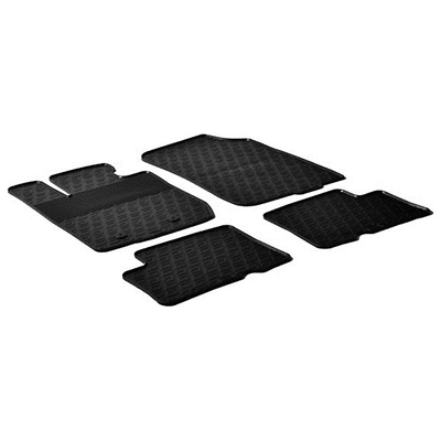 DACIA DUSTER 4x4 05/2010-01/2018 ΜΑΡΚΕ ΠΑΤΑΚΙΑ SUMISURA ΛΑΣΤΙΧΟ ΣΕ ΜΑΥΡΟ ΧΡΩΜΑ ME ΚΟΥΜΠΩΜΑΤΑ LAMPA - 4 ΤΕΜ.