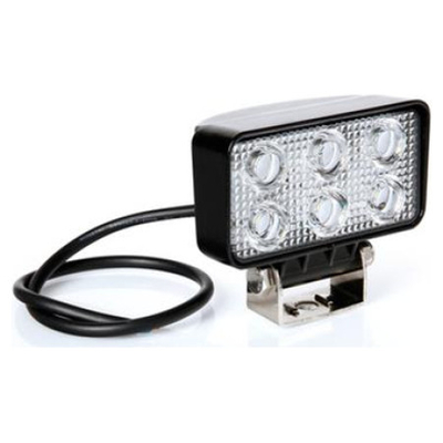 ΠΡΟΒΟΛΕΑΣ ΕΡΓΑΣΙΑΣ WL-2 18W 1200LM  ΜΕ 6 LED ΚΑΡΦΙ 10-30V/21W 6.000K (111 x 95 x 56 mm) -1ΤΕΜ.