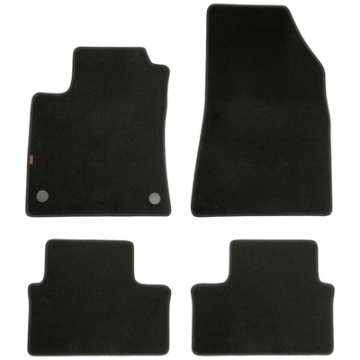 RENAULT CLIO V 5D 08/2019+ ΜΑΡΚΕ ΠΑΤΑΚΙΑ EXECUTIVE ΜΟΚΕΤΑ ΣΕ ΜΑΥΡΟ ΧΡΩΜΑ ME ΚΟΥΜΠΩΜΑΤΑ LAMPA  - 4 ΤΕΜ.