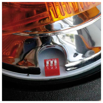 Φάρος βιδωτός Ελαστικός RL-3 12V/24V με DIN 125x250mm