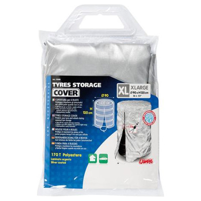 ΑΔΙΑΒΡΟΧΗ ΚΟΥΚΟΥΛΑ ΕΛΑΣΤΙΚΩΝ TYRES STORAGE COVERS (XL) 90 Χ 135 cm