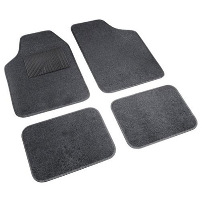 Πατάκια ΜΟΚΕΤΑ+PVC COSMO 45x66+45x33 4τεμ. Ανθρακί