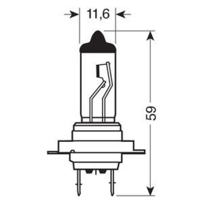 H7 12V 55W PX26d XENON TOP 4.800K +120%  2ΤΕΜ.