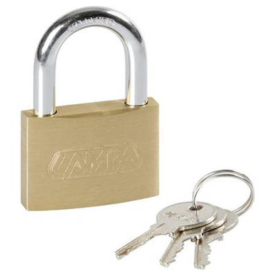 ΛΟΥΚΕΤΟ 50mm STANDARD ΜΕ 3 ΚΛΕΙΔΙΑ