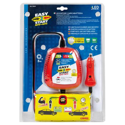 ΡΕΥΜΑΤΟΔΟΤΗΣ ΜΕ ΦΙΣ ΑΝΑΠΤΗΡΑ 12V 8Ah EASY 2 START 15-20min