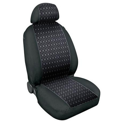 ΚΑΛΥΜΜΑΤΑ ΚΑΘΙΣΜΑΤΩΝ SQUARE ΠΟΛΥΕΣΤΕΡΙΚΟ ΜΑΥΡΟ/ΜΠΛΕ ΜΕ ΠΛΕΞΗ ΖΑΚΑΡ -2ΤΕΜ.