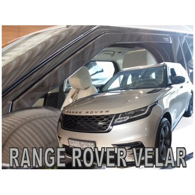 LAND ROVER RANGE ROVER VELAR 5D 2017+ ΖΕΥΓΑΡΙ ΑΝΕΜΟΘΡΑΥΣΤΕΣ ΑΠΟ ΕΥΚΑΜΠΤΟ ΦΙΜΕ ΠΛΑΣΤΙΚΟ HEKO - 2 ΤΕΜ.