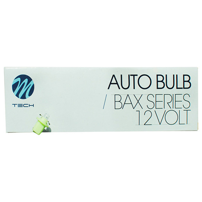 BAX 12V B8,5d 2W GREEN STANDARD ΑΛΟΓΟΝΟΥ ΚΟΥΤΙ 10ΤΕΜ.