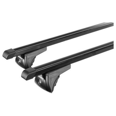 Μπάρες Οροφής  (L) 127cm IN RAIL STEEL Σιδερένιες 2τεμ. με κλειδαριές για οχήματα με FLUSH RAILING