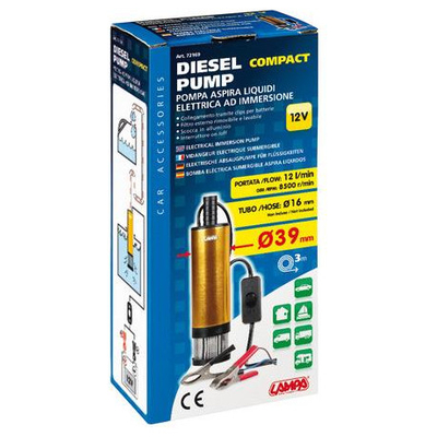 ΑΝΤΛΙΑ ΑΝΑΡΟΦΗΣΗΣ DIESEL ΗΛΕΚΤΡΙΚΗ 12V 12Lt/min