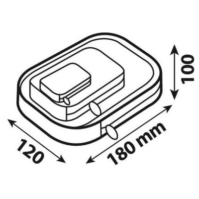 ΤΣΑΝΤΑΚΙ ΠΟΔΙΟΥ ΓΙΑ ΟΔΗΓΟ ΜΗΧΑΝΗΣ T-MAXTER LEG-PACK  (180 Χ 120 Χ 100 mm)