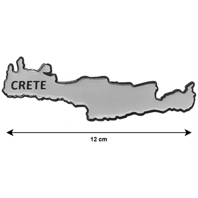 ΚΡΗΤΗ ΑΥΤΟΚΟΛΛΗΤΟ 12 cm ΧΡΩΜΙΟ (ΝΙΚΕΛ) ΜΕ ΕΠΙΚΑΛΥΨΗ ΕΠΟΞΕΙΔΙΚΗΣ ΡΥΤΙΝΗΣ (ΥΓΡΟ ΓΥΑΛΙ) - 1 ΤΕΜ.