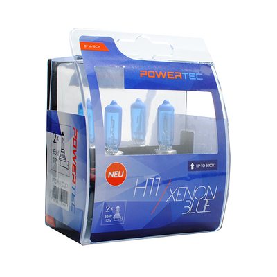 H11 12V 55W PGJ19-2 5.000K POWERTEC XENON BLUE 2ΤΕΜ.