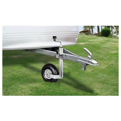 ΤΡΟΧΟΣ ΡΥΜΟΥΛΚΗΣΗΣ ΤΡΕΙΛΕΡ JOCKEY WHEEL ΥΨΟΥΣ 490-750mm ΜΕ ΜΕΓΙΣΤΟ ΦΟΡΤΙΟ 150kg