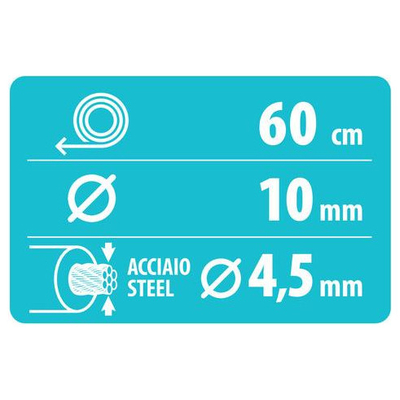 ΚΛΕΙΔΑΡΙΑ ΠΟΔΗΛΑΤΟΥ ΣΙΛΙΚΟΝΗΣ ΜΕ ΚΛΕΙΔΙ Φ10mm 60cm ΔΙΑΦΟΡΑ ΧΡΩΜΑΤΑ