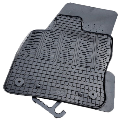 AUDI Q2 2017+ ΜΑΡΚΕ ΠΑΤΑΚΙΑ ΛΑΣΤΙΧΟ ΣΕ ΜΑΥΡΟ ΧΡΩΜΑ ΜΕ ΚΟΥΜΠΩΜΑΤΑ CIK - 4 ΤΕΜ.