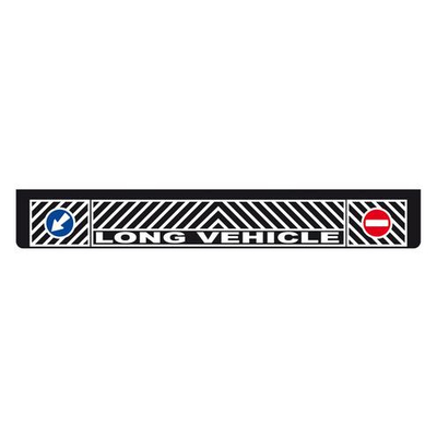 ΛΑΣΠΩΤΗΡΑΣ ΦΟΡΤΗΓΟΥ ΜΑΥΡΟΣ 240x35cm ΜΕ ΕΝΔΕΙΞΗ LONG VEHICLE + ΠΡΟΣΠΕΡΑΣΗΣ 1ΤΕΜ.