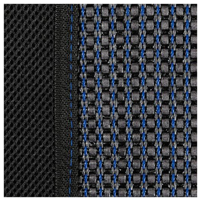 ΠΛΑΤΟΚΑΘΙΣΜΑ ΨΑΘΑ/ ΠΟΛΥΕΣΤΕΡ FRESCO DRIVE( ΦΑΡΔΟΣ 50CM) ΜΑΥΡΟ/ΜΠΛΕ 2ΤΕΜ.