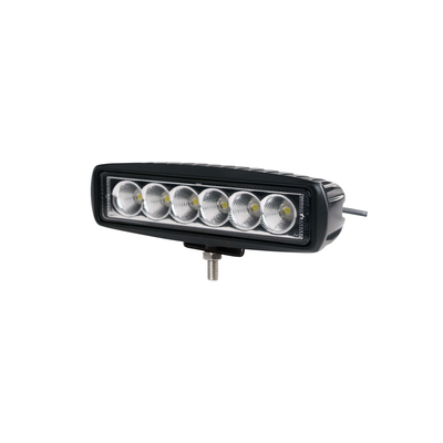 ΠΡΟΒΟΛΕΑΣ ΕΡΓΑΣΙΑΣ WORKING LAMPS FLOOD BEAM OSRAM LED 10-32V 18W SLIM ΟΒΑΛ ΠΛΑΚΕ 1000lm (155 x 45 x 54,1 mm) M-TECH -1 TEM.