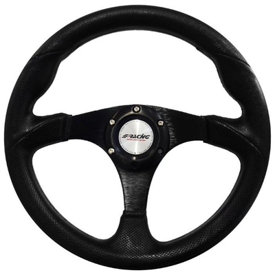ΤΙΜΟΝΙ BARCHETTA EVO - ΜΑΥΡΟ ΟΙΚΟΛΟΓΙΚΟ ΔΕΡΜΑ 320mm