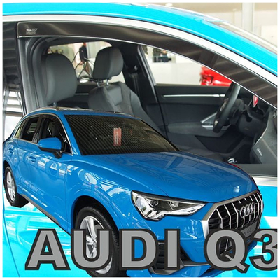 AUDI Q3 5D 2018+ ΖΕΥΓΑΡΙ ΑΝΕΜΟΘΡΑΥΣΤΕΣ ΑΠΟ ΕΥΚΑΜΠΤΟ ΦΙΜΕ ΠΛΑΣΤΙΚΟ HEKO - 2 ΤΕΜ.