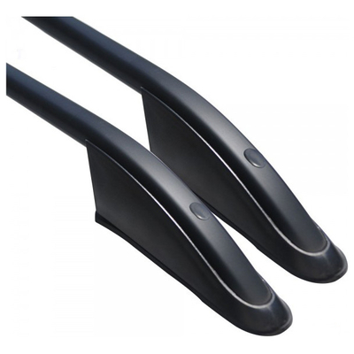 CITROEN BERLINGO 08+ /PEUGEOT PARTNER 08+ ΠΑΡΑΛΛΗΛΕΣ ΜΠΑΡΕΣ ΟΡΟΦΗΣ ΑΛΟΥΜΙΝΙΟΥ L1 ΜΑΥΡΕΣ