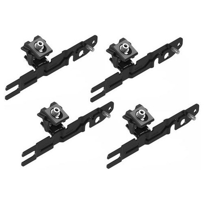 CLAMP KIT ΑΚΡΑ (ΠΟΔΙΑ) ΓΙΑ ΜΠΑΡΕΣ SNAP ECOSPORTS K-4 NORDRIVE - 4 TEM.