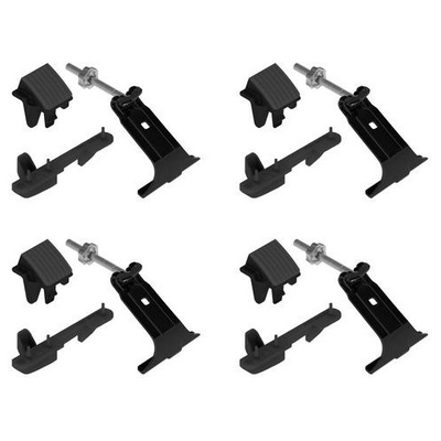 CLAMP KIT ΑΚΡΑ (ΠΟΔΙΑ) ΓΙΑ ΜΠΑΡΕΣ SNAP STEEL K-8 NORDRIVE - 4 TEM.