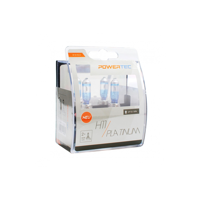 H11 12V 55W 3.250K +130% PGJ19-2 POWERTECK PLATINUM 2ΤΕΜ. M-TECH