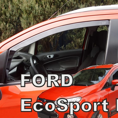 FORD ECOSPORT 2 5D 2013+ ΖΕΥΓΑΡΙ ΑΝΕΜΟΘΡΑΥΣΤΕΣ ΑΠΟ ΕΥΚΑΜΠΤΟ ΦΙΜΕ ΠΛΑΣΤΙΚΟ HEKO - 2 ΤΕΜ.