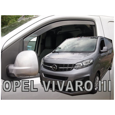CITROEN JUMPY 3 / SPACETOURER / TOYOTA PROACE 2 / PEUGEOT EXPERT 3 / TRAVELLER 2016+ / OPEL VIVARO 3 2019+ ΖΕΥΓΑΡΙ ΑΝΕΜΟΘΡΑΥΣΤΕΣ VAN ΑΠΟ ΕΥΚΑΜΠΤΟ ΦΙΜΕ ΠΛΑΣΤΙΚΟ HEKO - 2 ΤΕΜ.