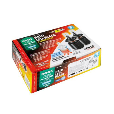 H10/HB3 9005 9-32V P20d 6LED 6.500K 4.000lm 20W CANBUS SEOUL CSP-Y19chips HALO LED BLADE 2ΤΕΜ.