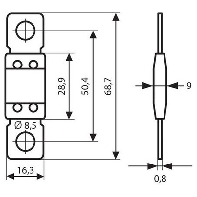 ΑΣΦΑΛΕΙΑ ANL MAXI+ 80A 12/32V 1ΤΕΜ.
