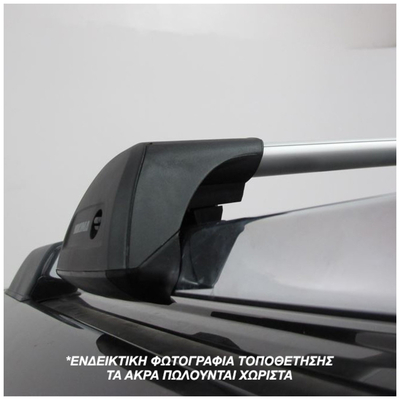 ΜΠΑΡΕΣ ΟΡΟΦΗΣ ΑΝΟΔΙΩΜΕΝΟΥ ΑΛΟΥΜΙΝΙΟΥ FLUSH BAR MIXED YAKIMA 95+100 cm (ΑΣΗΜΙ ΧΡΩΜΑ/ΜΕ ΚΛΕΙΔΑΡΙΕΣ) ΓΙΑ ΟΛΕΣ ΤΙΣ ΟΡΟΦΕΣ - 2 ΤΕΜ.