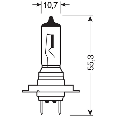 H18 12V 65W PY26d-1 1700lm STANDARD LINE ΑΛΟΓΟΝΟΥ (ΚΟΥΤΙ) - 1 ΤΕΜ.