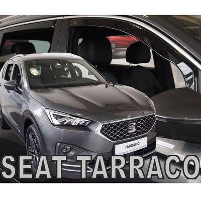 SEAT TARRACO 5D 2019+ ΣΕΤ ΑΝΕΜΟΘΡΑΥΣΤΕΣ ΑΥΤΟΚΙΝΗΤΟΥ ΑΠΟ ΕΥΚΑΜΠΤΟ ΦΙΜΕ ΠΛΑΣΤΙΚΟ HEKO - 4 ΤΕΜ.